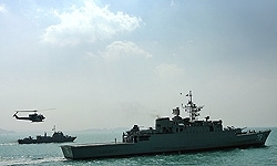 رویارویی نیروی دریایی ایران بادزدان دریایی