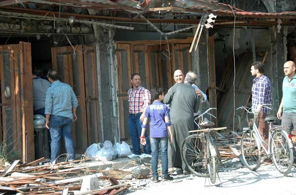 بازگشت زندگی به حمص قدیم + فیلم و عکس
