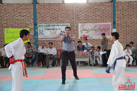 مسابقات کاراته جام صلح و دوستی در رفسنجان (2)