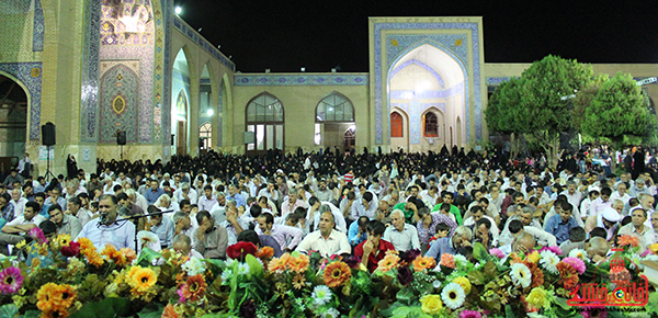 وداع  با ماه مبارک رمضان در مسجد جامع رفسنجان11