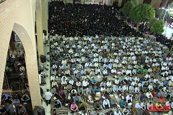 وداع  با ماه مبارک رمضان در مسجد جامع رفسنجان14