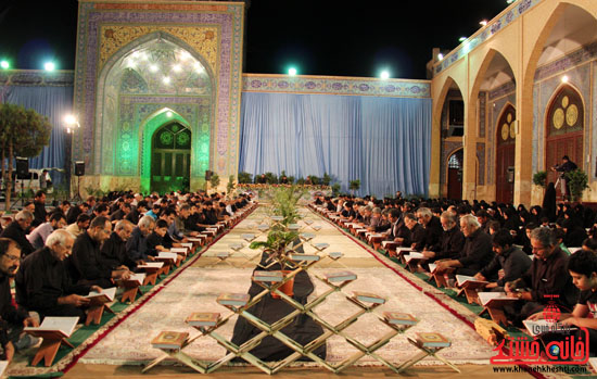 گزارش تصویری آئین جمع خوانی قرآن کریم در رفسنجان-قرآن-خانه خشتی رفسنجان (2)