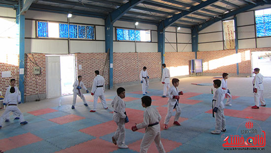 آماده سازی کاراته کاران نوجوان رفسنجانی برای حضور در مسابقات کشوری (2)