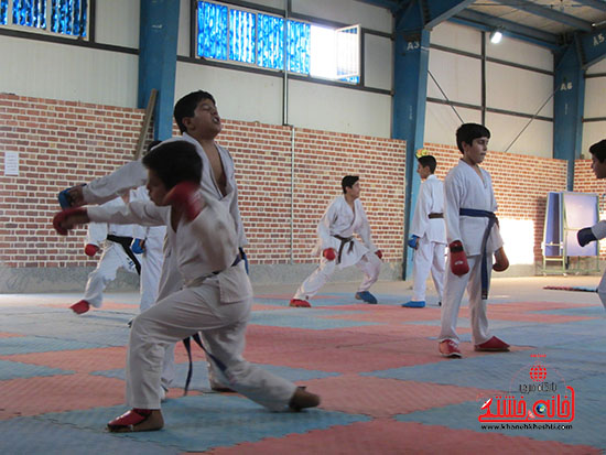 آماده سازی کاراته کاران نوجوان رفسنجانی برای حضور در مسابقات کشوری (3)