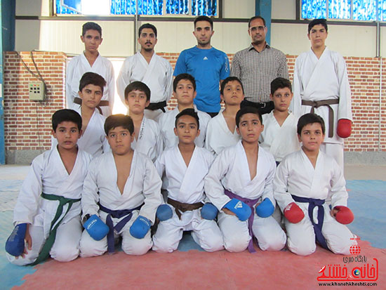 آماده سازی کاراته کاران نوجوان رفسنجانی برای حضور در مسابقات کشوری (6)