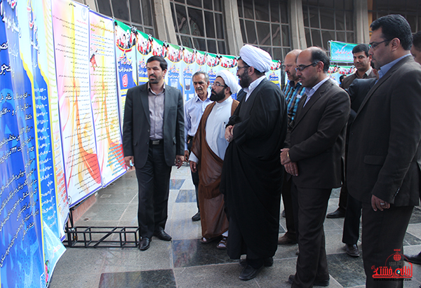 افتتاح نمایشگاه دستاوردهای ادارات در رفسنجان5