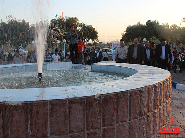 افتتاح پارک مادر در روستای فخر آباد رفسنجان