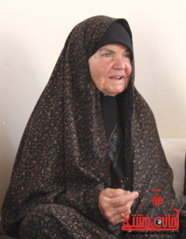 مادر شهید علی طالبی