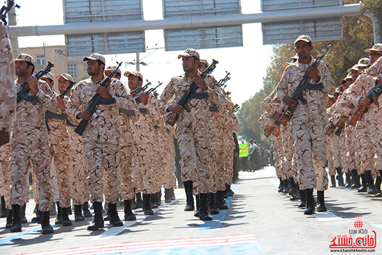رژه نیروهای مسلح رفسنجان-خانه خشتی (2)