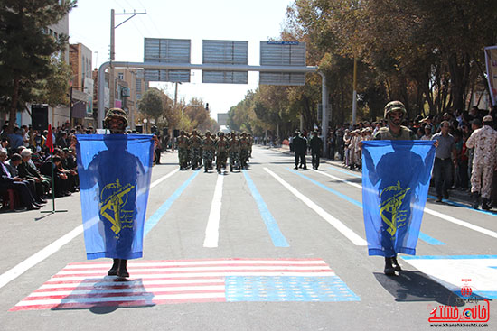 رژه نیروهای مسلح رفسنجان-خانه خشتی (3)