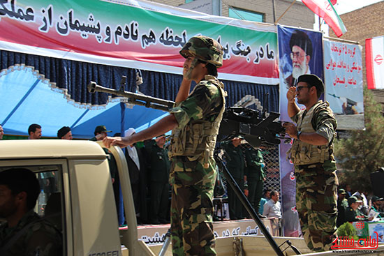 رژه نیروهای مسلح رفسنجان-خانه خشتی (9)