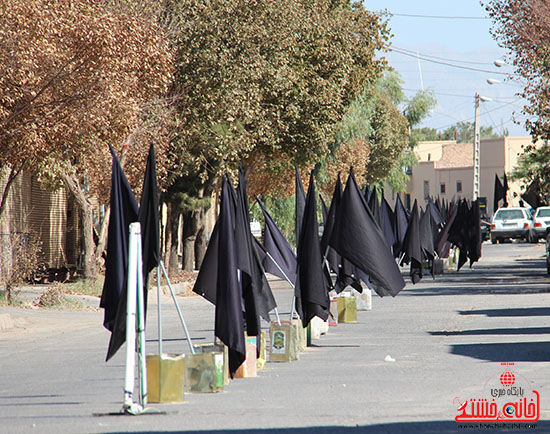 شور جوانان رفسنجانی در عزای حسینی-خانه خشتی