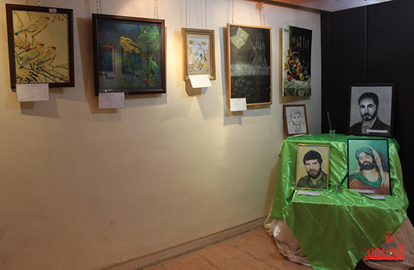 نمایشگاه هنرهای تجسمی در رفسنجان7