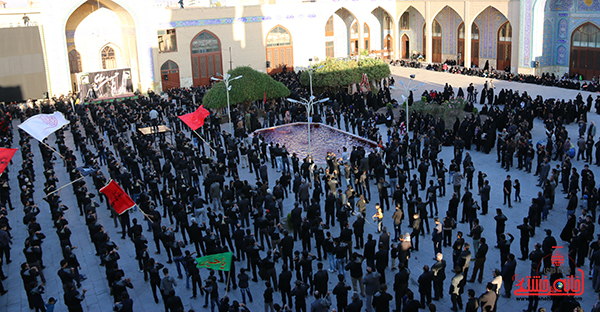اجتماع هیئت های عزاداری در مسجد جامع  رفسنچان3