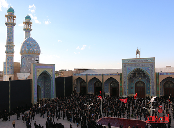 اجتماع هیئت های عزاداری در مسجد جامع  رفسنچان8