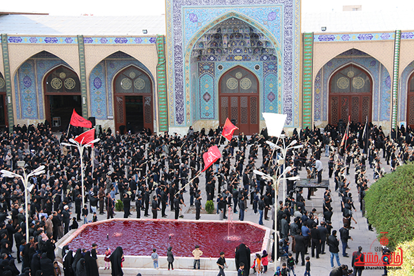 اجتماع هیئت های عزاداری در مسجد جامع  رفسنچان9