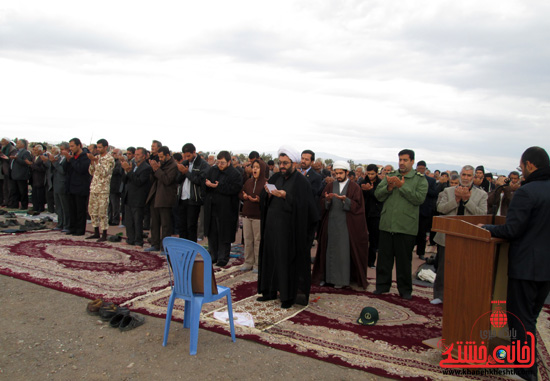 برگزاری نماز استسقاء باران در مصلی رفسنجان (2)