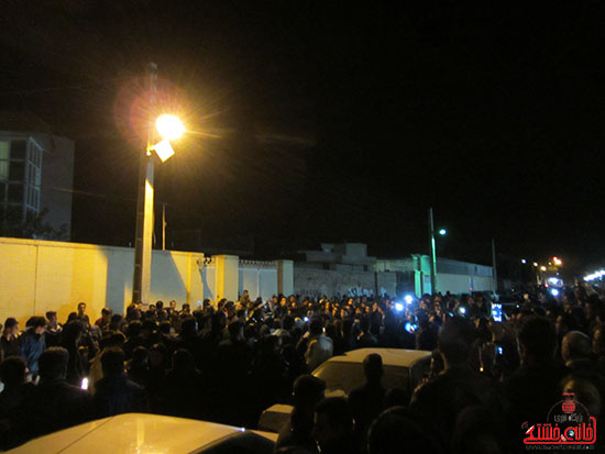 تجمع هواداران مرتضی پاشایی در پارک مادر رفسنجان (3)