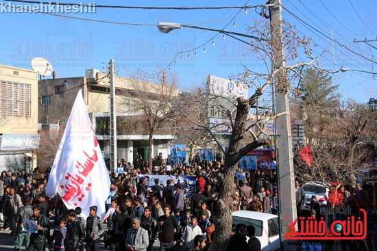 دوربین خانه خشتی در مراسم تشیع شهید مدافع حرم حضرت زینب در رفسنجان (12)