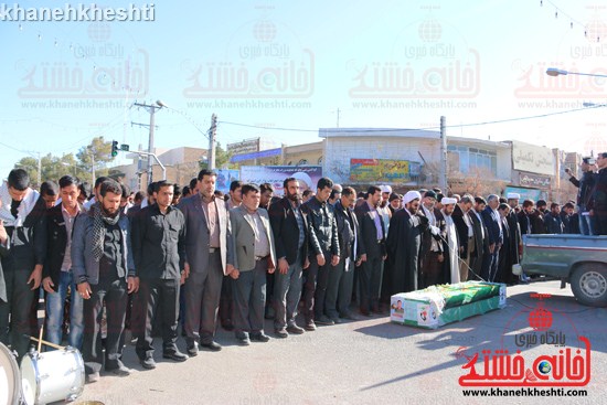 دوربین خانه خشتی در مراسم تشیع شهید مدافع حرم حضرت زینب در رفسنجان (16)