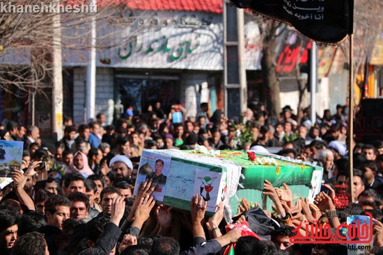 دوربین خانه خشتی در مراسم تشیع شهید مدافع حرم حضرت زینب در رفسنجان (10)