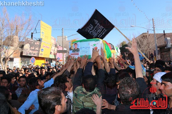 دوربین خانه خشتی در مراسم تشیع شهید مدافع حرم حضرت زینب در رفسنجان (8)