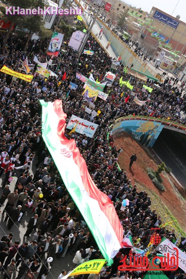 راهپیمایی ۲۲ بهمن در رفسنجان ۲۲ بهمن۹۳ رفسنجان راهپیمایی (۱۷)