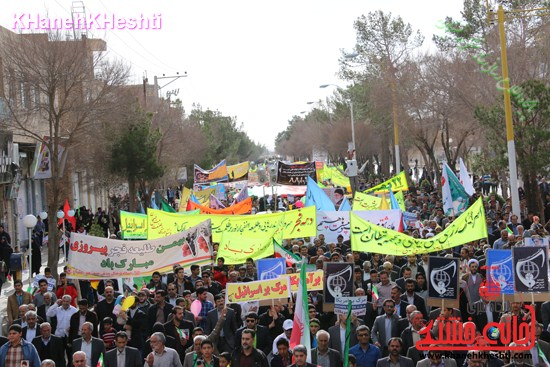 راهپیمایی ۲۲ بهمن در رفسنجان ۲۲ بهمن۹۳ رفسنجان راهپیمایی (۷)