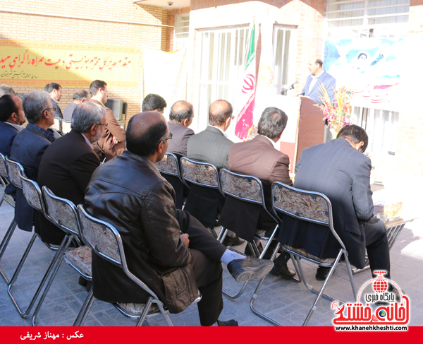 افتتاح مرکز اورژانس ۱۲۳ در رفسنجان(خانه خشتی)۲