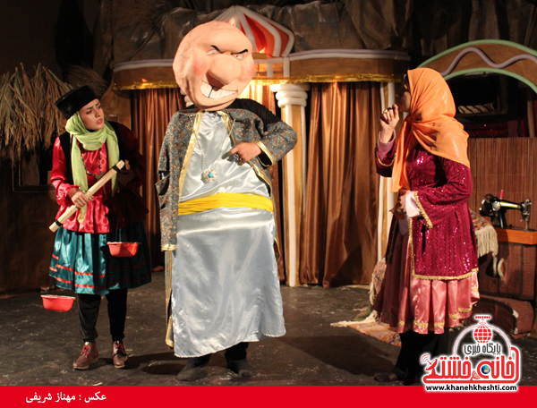 تئاتر علی بابا و چهل دزد بغداد در رفسنجان-خانه خشتی۵