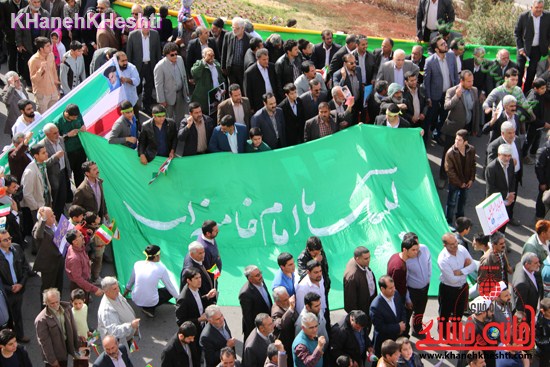 راهپیمایی ۲۲ بهمن در رفسنجان ۲۲ بهمن۹۳ رفسنجان راهپیمایی (۱۵)