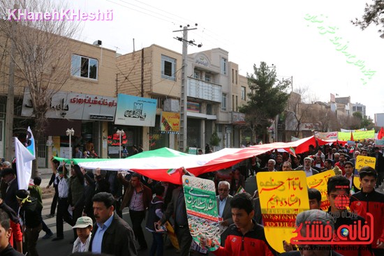 راهپیمایی ۲۲ بهمن در رفسنجان ۲۲ بهمن۹۳ رفسنجان راهپیمایی (۸)