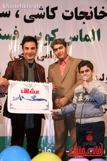 عمو پورنگ و امیر محمد به  کمپین عشاق محمد(ص) پیوستند رفسنجان