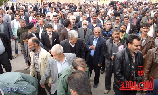 لحظات ناب حضور مردم کشکوئیه در راهپیمایی یوم الله ۲۲ بهمن + عکس (۴)