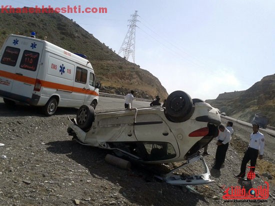 حادثه درمحور سرچشمه یک کشته برجای گذاشت