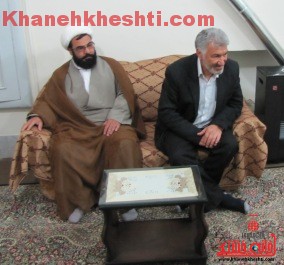 دیدار با اولین رئیس اداره تبلیغات اسلامی رفسنجان-خانه خشتی (۳)