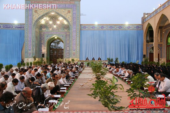 جمع خوانی قران مسجد جامع رفسنجان (۱۶)