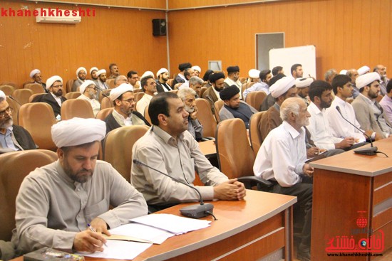 گردهمایی ائمه جماعت و روسای هیئت امنا مساجد رفسنجان برگزار شد (۵)
