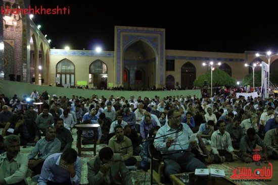 مراسم وداع مردم رفسنجان با ماه مبارک رمضان (۵)