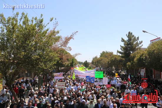 راهپیمایی روز قدس رفسنجان (۲)