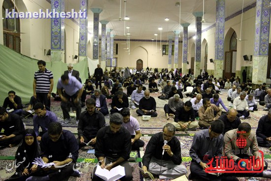 مراسم احیا شب بیست‎و‌سوم ماه رمضان در رفسنجان (۴)