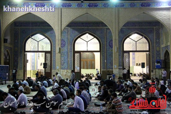مراسم احیا شب بیست‎و‌سوم ماه رمضان در رفسنجان (۸)