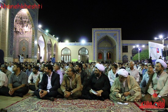 مراسم وداع مردم رفسنجان با ماه مبارک رمضان (۱۰)