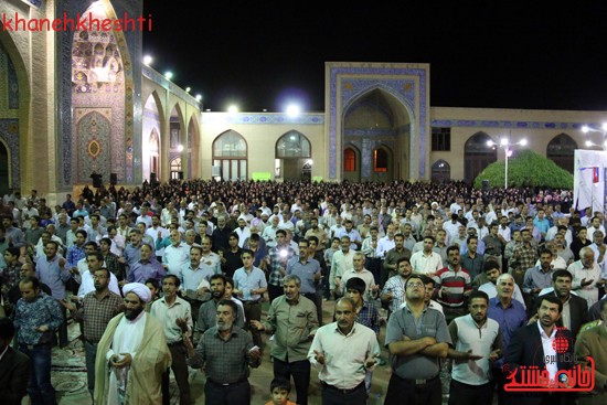 مراسم وداع مردم رفسنجان با ماه مبارک رمضان (۱۳)
