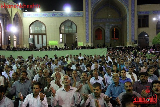 مراسم وداع مردم رفسنجان با ماه مبارک رمضان (۶)