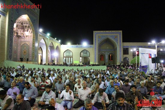 مراسم وداع مردم رفسنجان با ماه مبارک رمضان (۷)