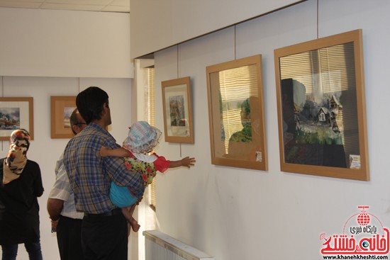 گالری نقاشی ابرنگ هنرمند رفسنجانی فهیمه پورامینایی (۷)