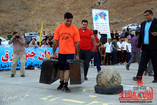 قویترین مردان جنوب شرق کشور در داوران رفسنجان (۴)