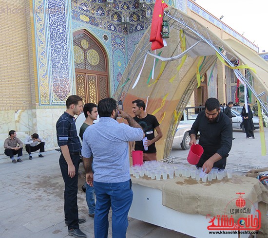 مراسم گرامیداشت شهیدان آخوندی و رحمانی در رفسنجان-خانه خشتی (۱۳)