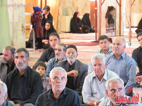 مراسم گرامیداشت شهیدان آخوندی و رحمانی در رفسنجان-خانه خشتی (۱۵)